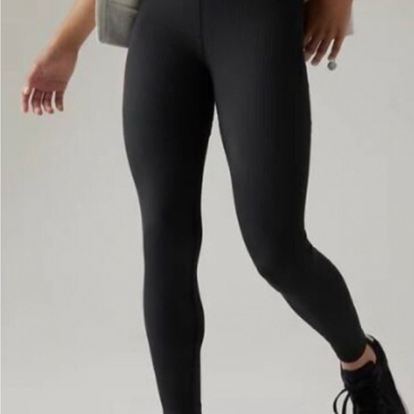 Athleta Black Kids Leggings - Picture 1 of 4